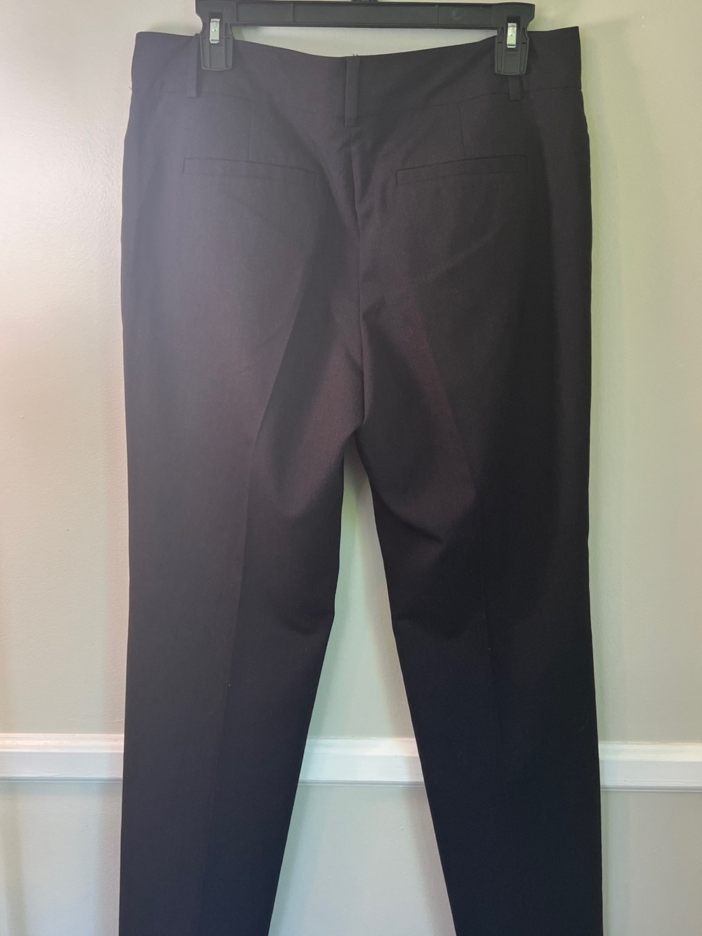 Ann Taylor Brown Straight-Leg Dress Trousers - Picture 3 of 7